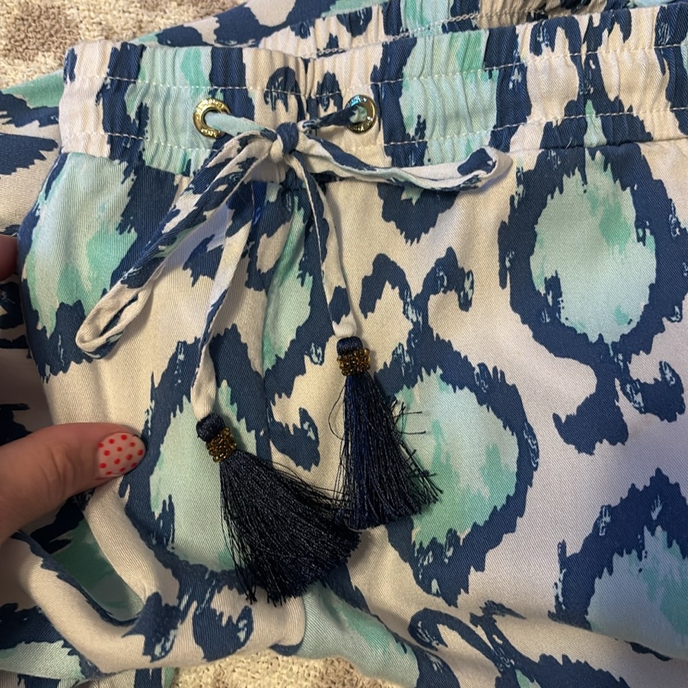 Lilly Pulitzer Drawstring Pants- Size Small - image 2